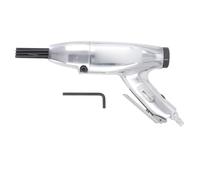 Détartreur à aiguilles pneumatique avec 23 aiguilles en acier, fréquence d'impact de 4000 BPM, entrée d'air de 1/4", corps en acier allié à poignée pistolet pour l'élimination de