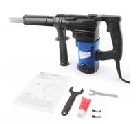 Détartreur d'aiguille haute puissance 1100 W avec poignée pistolet - Détartreur d'aiguille de qualité industrielle pour enlever la rouille, les scories de soudure et la peinture, détartreur à aiguille