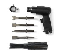 Détartreur d'aiguilles pneumatique 19 aiguilles et marteau pneumatique pistolet 4 burins 2 en 1