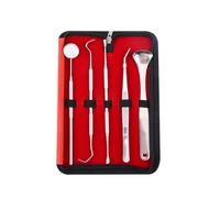 Détartreur De Tartre De Faucille Miroir,Spatule De Sélection De Dents,Équipement De Laboratoire,Cadeau De Dentiste,Soins Bucco-Dentaires,Outils De Livres De Dents - Type A