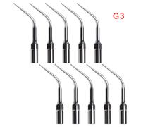 Détartreur Dentaire À Ultrasons,Pointe De Détartrage,Parodontie,Endodontie,Pointes De Détartrage Endo Perio,G P Fit,Ems Wooug Ecker,10 Pièces - Type 10pcs G3