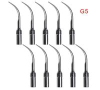 Détartreur Dentaire À Ultrasons,Pointe De Détartrage,Parodontie,Endodontie,Pointes De Détartrage Endo Perio,G P Fit,Ems Wooug Ecker,10 Pièces - Type 10pcs G5