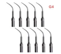 Détartreur Dentaire À Ultrasons,Pointe De Détartrage,Parodontie,Endodontie,Pointes De Détartrage Endo Perio,G P Fit,Ems Wooug Ecker,10 Pièces - Type 10pcs G4