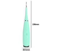 Détartreur Dentaire Électrique Sonique Portable, Nettoyeur De Dents, Dissolvant De Taches, Outil De Tartre, Dentiste, Blanchiment Des Dents, Hygiène De Santé Blanc