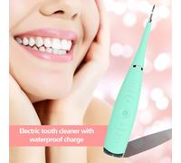 Détartreur Dentaire Électrique Sonique Portable, Nettoyeur De Dents, Dissolvant De Taches, Outil De Tartre, Dentiste, Blanchiment Des Dents, Hygiène De Santé Blanc