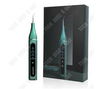 Détartreur Dentaire - TECH DISCOUNT - Ultrasonique - Étanche - Rechargeable - Vert