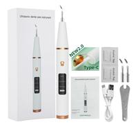 Détartreur Dentaire Ultrasonique, Éliminateur De Plaque Dentaire Et De Taches, Usb, Nettoyeur De Calculs Dentaires, Blanchiment, 1281a Blanc