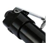 Détartreur pneumatique à aiguille pneumatique pour scories de soudure, ébavurage, nettoyage en acier au carbone 12 broches avec aiguilles de 3 mm, 4000 coups/min