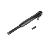 Détartreur pneumatique à aiguilles avec 12 aiguilles en acier - Éliminateur de scories à air pour préparation de surface industrielle - 4400 tr/min Vitesse à vide pour