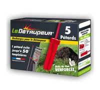 DETAUPEUR-Recharge pour détaupeur marron de 5 pétards