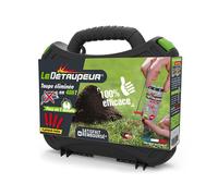 DETAUPEUR Kit Complet Valisette + 4 Recharges Piege Anti Taupes et Rats Taupiers | Utilisable sous la Pluie | Utilisable en Toute Sécurité