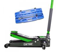DeTec. Crics 3T Crics De Manœuvre 75-500 Mm Plat ynamométrique