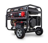 DeTec. Essence Groupes Électrogènes de Puissance 7500 Watt 18 Ps 230 + 400V