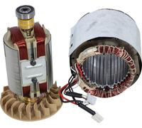 DeTecc. Bobine Générateur de courant Stator Rotor pour groupe électrogène 6,5-7 CV 1 phase