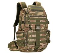 DETECH Sac à dos tactique militaire Molle sac d'assaut 3 jours sac à dos pour ordinateur portable sac de survie avec ceinture 50L
