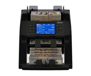 DETECK DT700 Compteur de billets à condamnation mixte de qualité bancaire avec poche de rejet, multi-devises, compteur de billets 2CIS/UV/IR/MG/MT, détection de contrefaçon, compteur de billets