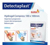 Detectaplast Compresses Hydrogel pour brûlures Burn Care Format 10 x 10 cm