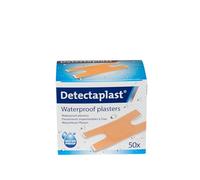 DETECTAPLAST Essential Care 50 Pansements Imperméables PRO Usage Intensif - spécial articulation des doigts - Tenue Longue Durée Milieu Humide - colle hypoallergénique - 68 x 38 mm - Chair