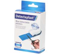 Detectaplast Pansement textile bleu détectable extensible 6 cm x 1 m Bandage(S) pc(s)