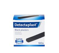 Detectaplast pansements Premium étanches noirs, adaptés pour la cuisine, le bricolage, l’atelier ou le chantier