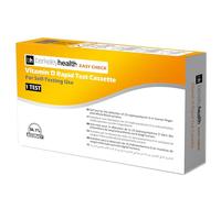 Détecter la 25-Hydroxyvitamine D dans le sang total humain par prélèvement capillaire au bout du doigt | Rapide et précis à 94,1 % | Kit pour autotest facile à suivre | 1 test