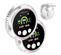 Détecteur 5IN1 Fumée Monoxyde Carbone Gaz Naturel HD13 (2, White)