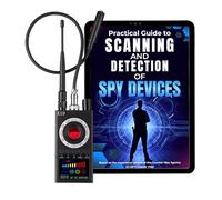 Détecteur Anti-Espion K19+ 2026, 7 en 1, Caméra, Micro, GPS + eBook Guide