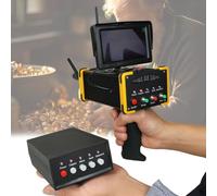 Détecteur Chasse au trésor Haute précision - détecteur métaux pour Or cuivre Argent, portée 100 m, Profondeur 20 m, écran LCD, Usage archéologie et Exploration extérieure