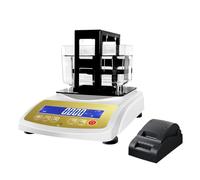 Détecteur Contenu Pureté Or Haute Précision 0.01g-0.001g Densimètre Platine Argent Machine Test Métaux Précieux Pour Analyse Professionnelle Labo(0.001g/120g)