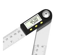 Détecteur d ' angle numérique 200/300 / 500mm, rapporteur en acier inoxydable à 360 degrés, affichage LCD pour une mesure précise dans la règle d ' ingénierie