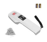 Détecteur d'aiguille portable avec alarme sonore et lumineuse, commutation de sensibilité haute-basse, alimenté par piles pour l'inspection du tricot