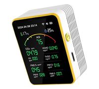 Détecteur d'air multifonctionnel et précis TVOC Testeur de température et d'humidité pour compteur d'air domestique Détecteur de pollution intérieure