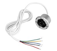 Détecteur d'alarme de Fuite d'eau Zenithaur, capteur d'inondation à Haute sensibilité pour Alerte d'immersion à l'eau DC 12V, réponse Rapide avec Couche d'isolement
