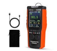 Détecteur d'ammoniaque 9000B - Moniteur NH3 de haute précision avec capteur électrochimique - Plage 0-100 PPM - Fonction d'alarme - Portable et compact - Pour agriculture industrielle - Sécurité