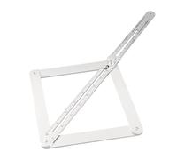 Détecteur d'angle d'angle reliques de plafond rapporteur carré outil portable réglable en alliage d'aluminium pour les projets de menuiserie travail du bois précision de mesure