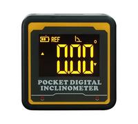 Détecteur d'angle numérique - Outil de mesure de précision avec écran LCD | Jauge numérique portable professionnelle et niveau | Pour scie à table, onglet, mécanicien, cartographie, travail du bois