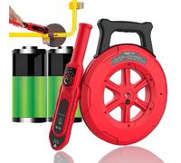 Détecteur De Blocage De Tuyau De 20/30/40 M, Alerte De Positionnement Précis Réglable En Sensibilité, Localisateur De Blocage De Pipeline For Conduites D'eau Métalliques En Plastique PVC(20m)