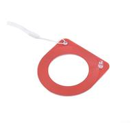 Détecteur de bobine à induction automobile pour ECU et système antivol de voiture, compatible avec toutes les voitures utilisant une puce de sécurité, 6,8 x 6,8 cm, ABS rouge Te