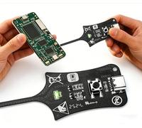 Détecteur de Bobine d'Inductance Type-C CRGANGZY, Testeur de Circuits Électroniques pour Réparation de PC et Téléphone, Outil de Détection d'Inducteur Électromagnétique Haute Sensibilité