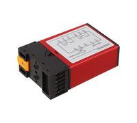 Détecteur de boucle de véhicule 240 V à canal unique pour portail et entrée de parking avec filtre pour éviter les fausses détections et plusieurs paramètres de sensibilité (110 V)