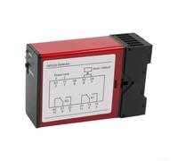 Détecteur de boucle pour portail d'entrée de stationnement 240 V - Détecteur automatique de système de barrière avec temps d'impulsion sélectionnable - Design anti-interférence 75 x 37 x 110 mm (24 V)