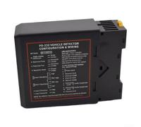 Détecteur de Boucle Véhicule PD232 Double Canal pour Barrière(220V AC) | Réponse ultra-rapide 20ms, détection inductive précise, microprocesseur intégré, contrôle feux et bloqueurs