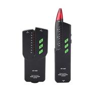 Détecteur de Cable, Détecteur de ligne portable, testeur de câble réseau, détecteur de ligne, outil de détection de fil téléphonique(WT58D With red light function)