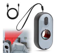 Détecteur de caméra cachée 3 en 1 avec alarme vibrante et lampe de poche LED, scanner infrarouge anti-espion, caméra cachée, détecteur de caméra cachée, détecteur de caméra cachée anti-espionnage pour
