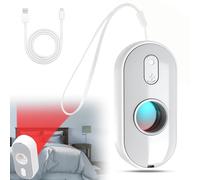 Détecteur de caméra cachée 3 en 1 avec alarme vibrante et lampe de poche LED, scanner infrarouge anti-espion, caméra cachée, détecteur de caméra cachée, détecteur de caméra cachée anti-espionnage pour