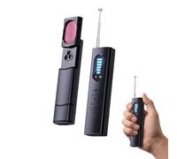 Détecteur de Caméra Cachée 4 en 1, Spy Camera Detector Portable GPS Tracker Détecter, Détecteur de Caméra Espion WiFi et Scanner RF pour Hôtel, Voiture, Salle de Bain Bureau et Location Vacances
