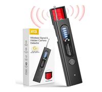 Détecteur de caméra cachée, détecteur de caméra espion portable pour anti-espion, détecteur de caméra espion avec 6 niveaux de sensibilité, 4 modes, détecteur de suivi GPS pour hôtel, salle de bain