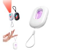 Détecteur de caméra cachée - Détecteur d'insectes RF avec localisateur GPS avec 3 modes, mini appareil caché portable avec lampe de poche LED, longue durée de vie de la batterie pour hôtel, bureau