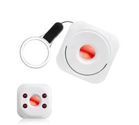 Détecteur de Caméra Cachée, Scanner Infrarouge Anti-Espion, Portable Détecteur de Caméra pour Hôtel, Maison, Bureau, Voyage, Voiture, Vestiaire, Salle de Bain, Protégez Votre Vie Privée (Blanc)