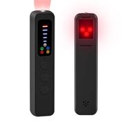 Détecteur de Caméra et Micro Espion, Détecteur de Caméra Cachée avec Détection RF et Champ Magnétique pour Hôtel, Bureau, Voiture, Voyage, Protection de la Vie Privée et Sécurité